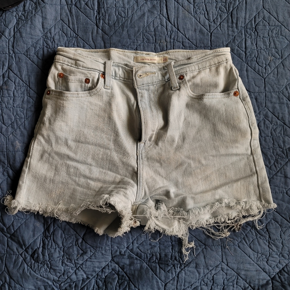 Levi's High Rise Shorts